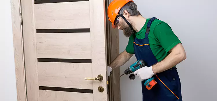Replace Internal Door Handle with Lock Westerville